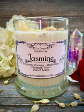 Load image into Gallery viewer, Jasmine Ritual Candle - Prophetic Dreams & Altar Offering