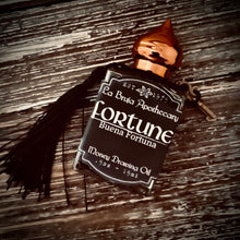 Load image into Gallery viewer, Fortune Ritual Oil - For Good Fortune, Money Drawing & Abundance