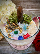 Load image into Gallery viewer, Scorpio Zodiac Candle - Scorpio Zodiac Pendant, Constellation Candle, Scorpio Birthday Candle, Scorpio Season