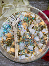 Load image into Gallery viewer, Espacio Sagrado - Sacred Space Smudge Candle, New Home Blessing, Palo Santo & Sage