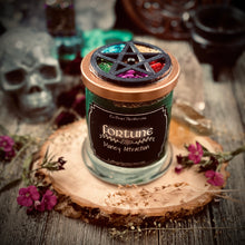 Load image into Gallery viewer, Fortune - Money Attraction Candle, Prosperity, Luck, Lucky Hand Candle