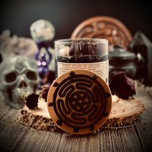 Load image into Gallery viewer, The Dark Goddess Hecate Candle - Hecate Devine Goddess, Hecate Altar Offering Candle