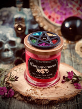 Load image into Gallery viewer, Empowerment Ceremonial Candle - Self Love Spell, Empower Your Strength and Protect Your Power, Beauty Spell