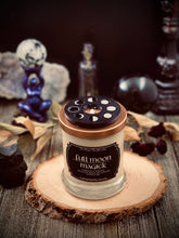 Load image into Gallery viewer, Full Moon Magick Candle - Release Negative Energy & Manifest Positive Opportunities