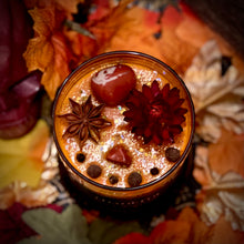 Load image into Gallery viewer, Thankful Ritual Candle - Altar Offering Candle, Gratitude Ritual Candle, Autumn Equinox Candle, Mabon Gratitude Candle