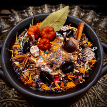 Load image into Gallery viewer, Samhain Cauldron Candle - Samhain As The Veil Thins™ Cauldron