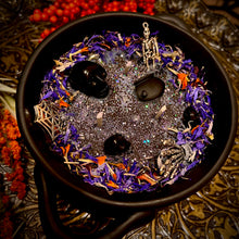 Load image into Gallery viewer, SKULLDRON© Candle - La Bruja Apothecary Cauldron Candle
