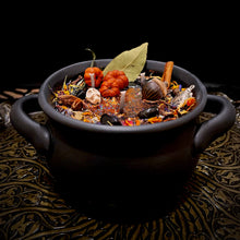 Load image into Gallery viewer, Samhain Cauldron Candle - Samhain As The Veil Thins™ Cauldron