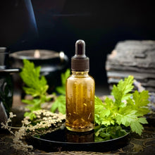 Load image into Gallery viewer, Pure Mugwort Oil - 100% Pure, Lucid Dreams, Astral Travel, Dream Protection, Witchcraft Sleep Oil