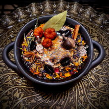 Load image into Gallery viewer, Samhain Cauldron Candle - Samhain As The Veil Thins™ Cauldron