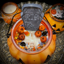 Load image into Gallery viewer, Jack o’Lantern Candle - An Ode To The Pumpkin King