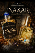 Load image into Gallery viewer, NAZAR Ritual Oil - Evil Eye Protection Oil, Proteccion del Mal de Ojo, Aura Protection, Ward Off Evil Eye
