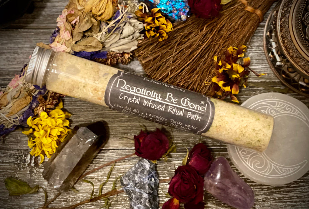 Negativity Be Gone Ceremonial Bath - Cleanse Away Negative Energy & Reset Your Aura