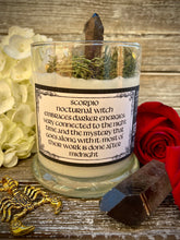 Load image into Gallery viewer, Scorpio Zodiac Candle - Scorpio Zodiac Pendant, Constellation Candle, Scorpio Birthday Candle, Scorpio Season
