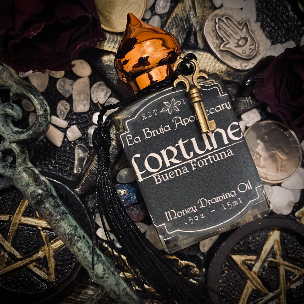 Fortune Ritual Oil - For Good Fortune, Money Drawing & Abundance