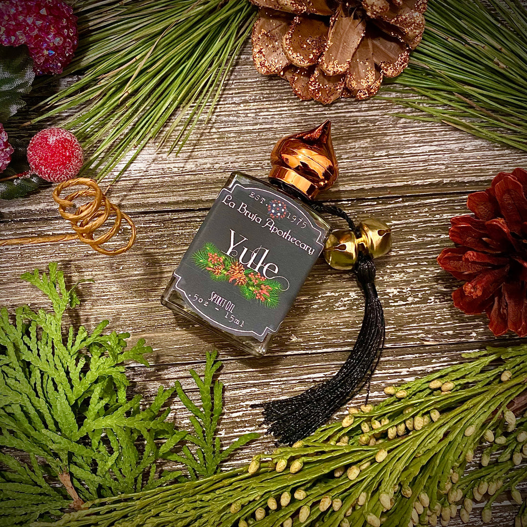 The Spirit of Yule Ritual Oil - Winter Solstice, Winter Sabbat