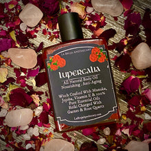 Load image into Gallery viewer, Lupercalia Body Oil 4oz - Goddesses of Love &amp; Fertility, Pagan Valentines Day
