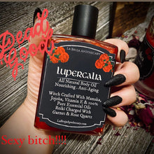 Load image into Gallery viewer, Lupercalia Body Oil 4oz - Goddesses of Love &amp; Fertility, Pagan Valentines Day
