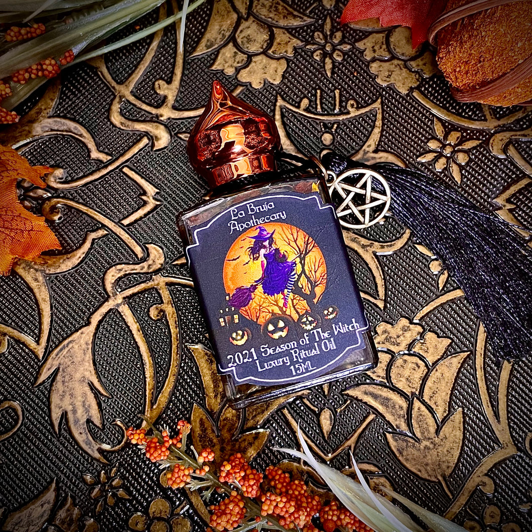 Season Of The Witch Ritual Oil - 2021 Edition | Samhain Witchcraft Rituals