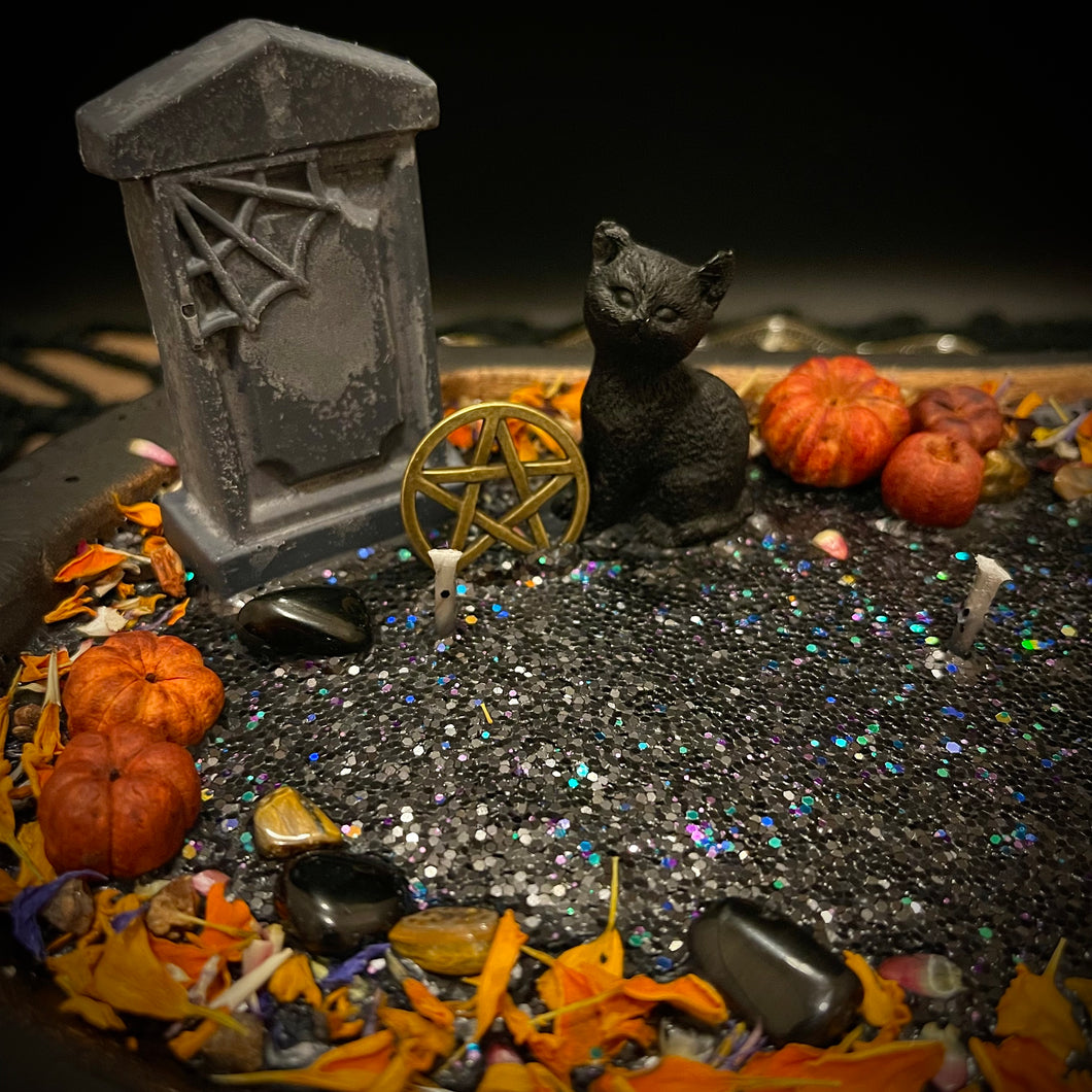 Samhain Witch Bowl Candle