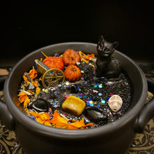 Load image into Gallery viewer, Season of The Witch Cauldron Candle
