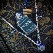 Load image into Gallery viewer, Evil Eye Necklace - Potion Bottle Pendant, Evil Eye Talisman, Evil Eye Potion Necklace
